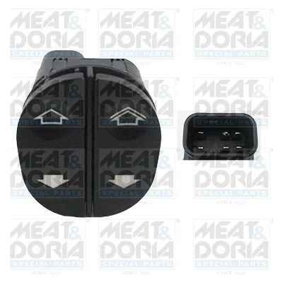 Spínač, zvedací zařízení oken MEAT & DORIA 26044