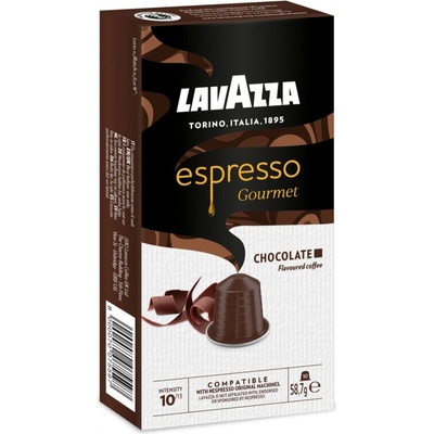 Lavazza espresso Gourmet Chocolate Flavored Coffee Kapsle do Nespresso 10 ks