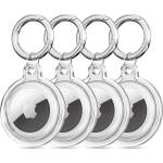 Tech-Protect 4x кaлъфи за Apple Airtag от Tech Protect Icon - Прозрачни (5906302360765)