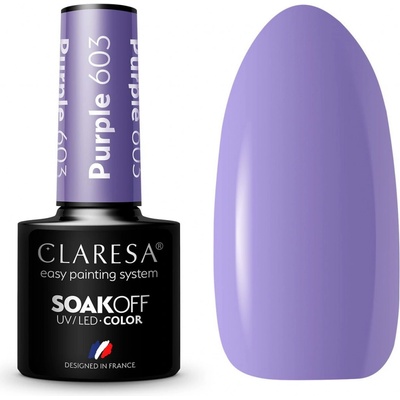 Claresa Gél lak Purple 603 5 g