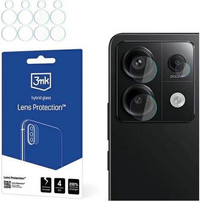 3mk Protection Протектор за Камера за Xiaomi Redmi Note 13 Pro 4G, 3MK Flexy Cam Lens Glass, Прозрачен (5903108551755)