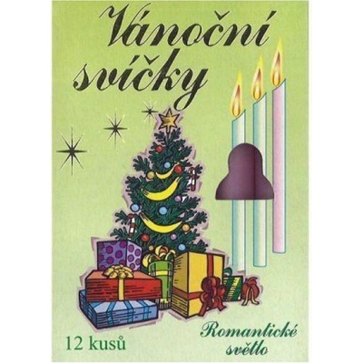 Kuncová Dana Vánoční lampionové Jednobarevné 95/12mm 12 ks Bílá – Zbozi.Blesk.cz