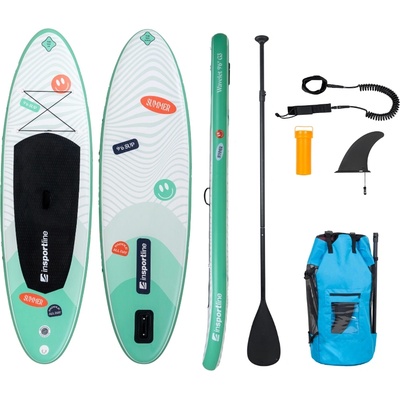 inSPORTline Падълборд с аксесоари inSPORTline Wavelet 9'6" зелен (28201-1)