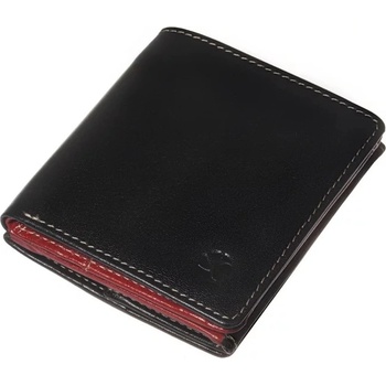 Segali kožená peňaženka SG 2150719 čierno červená