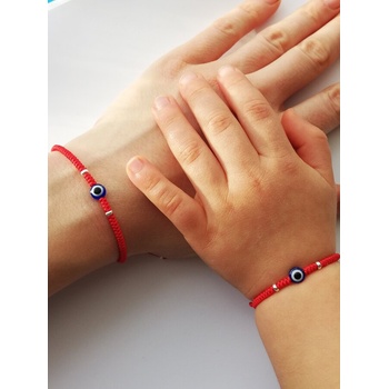 Image 1 of Червен конец със синьо око Мама и Бебе (КМБ7)