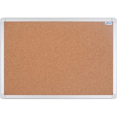 AVELI XRT-00123 Korková nástěnka 90 x 60 cm Korková nástěnka AVELI 90x60, hliníkový rám