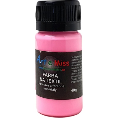Farba na tmavý textil 110 g 81 neón ružová
