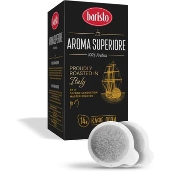 Baristo Филтърни кафе дози Baristo Aroma Superiore 100% Арабика, 14 броя (baristo-dose-arabika)