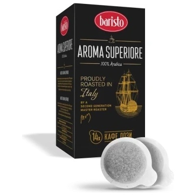 Baristo Филтърни кафе дози Baristo Aroma Superiore 100% Арабика, 14 броя (baristo-dose-arabika)