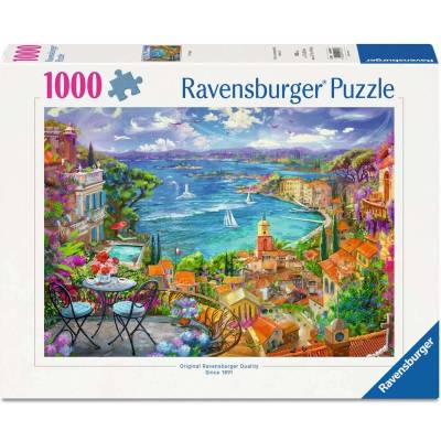 Ravensburger Пъзел Ravensburger от 1000 части - Сен Тропе (12001824)