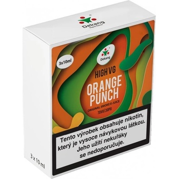 Dekang High VG 3Pack Orange Punch 3 x 10 ml 6 mg