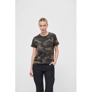 Brandit Тениска Ladies T-Shirt darkcamo XXLUB-BD44004-00707 - Камуфлаж, размер 4XL