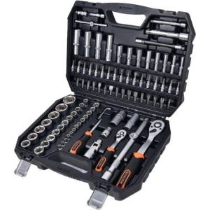 TACTIX Комплект гедоре tactix 1/4"-1/2" 10-32 мм / 94 части (3542609)