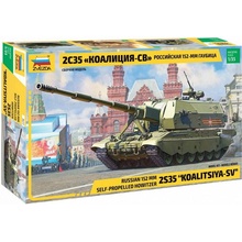 Zvezda Model Kit military 3677 Koalitsiya-SV Russian S.P.G. 32-3677 1:35