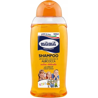 Milmil šampón Babymil Albicocca šampón s extraktem z meruňky 500 ml