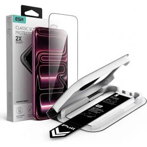ESR Стъклен протектор ESR Tempered Glass UltraFit Classic - iPhone 18 Pro Max / iPhone 17 Pro Max - Черен