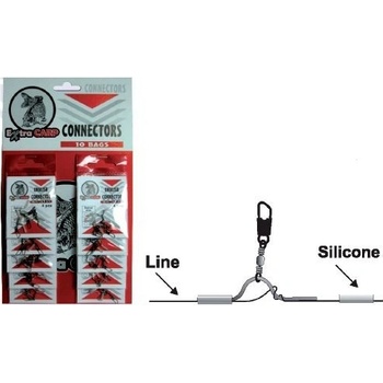 Extra carp Konektor na anglický plavák 4ks