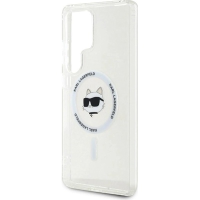 CG Mobile Samsung S25 Ultra KARL LAGERFELD IML CHOUPETTE HEAD MAGSAFE силиконов протектор за телефон, устойчив на удар, MagSafe, TRANSFER KLHMS25LHLSCHH (KLHMS25LHLSCHH)