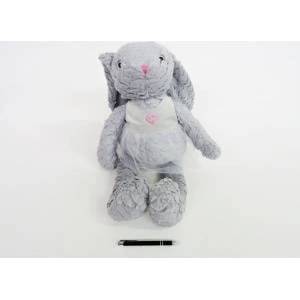 Tulilo Mascot Bunny Rose 32 cm grey