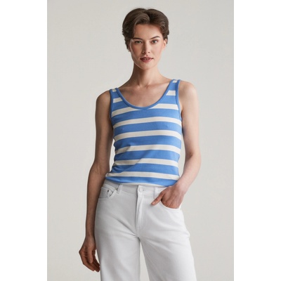 Gant STRIPED TANK PERFECT BLUE