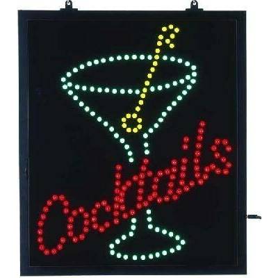 Tabule Cocktail LED diody 53x46cm