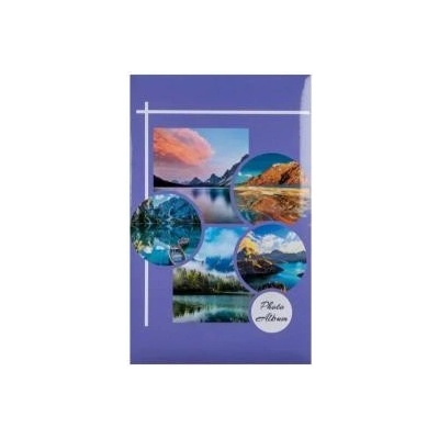 Univerzální fotoalbum, 10x15, zasunovací, B-46300S FINDER 2 FIALOVÉ