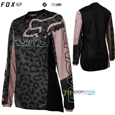 Fox Racing Wmns 180 Skew sivo-ružový