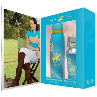 Beverly Hills Polo Club 1982 Sport 2 подаръчен комплект EDP за жени 50 ml + дезодорант 150 ml