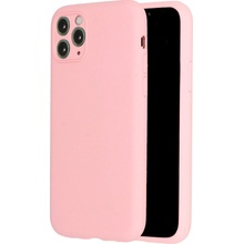 Pouzdro Vennus case Silicone Lite iPhone 12 Světle Růžové