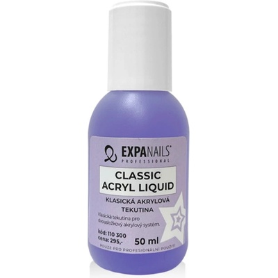 Expa-nails expanails akryl liquid klasický 250 ml