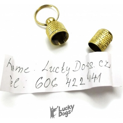 Trixie Adresář kovový pozlacený 25/10mm – Zbozi.Blesk.cz