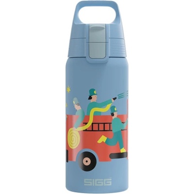 Sigg Shield Therm One dětská termoláhev na pití 500 ml pompiers