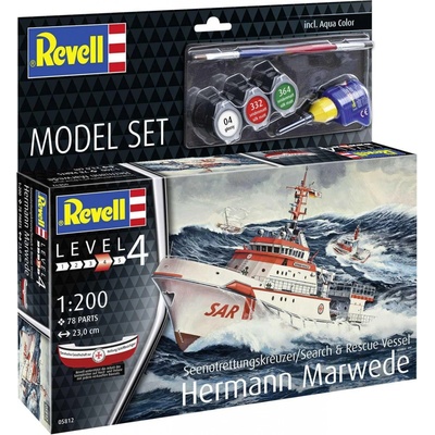 REVELL ModelSet loď 65812 DGzRS Hermann Marwede 1:200