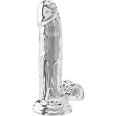 ToyJoy Прозрачно дилдо tpe 18 см