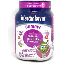 Marťankovia Gummy Imunity Baza jablko a čierna ríbezľa 50 ks