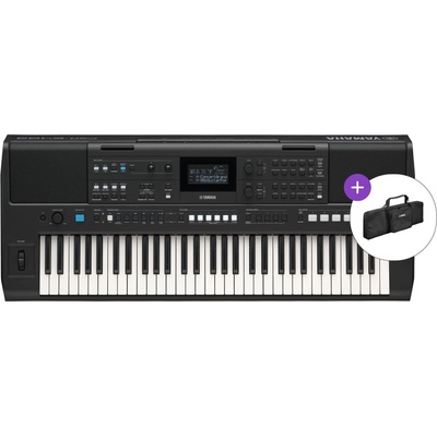 Yamaha PSR-E483 SET 3 Синтезатор с динамика Black (PSR-E483-SET-3)