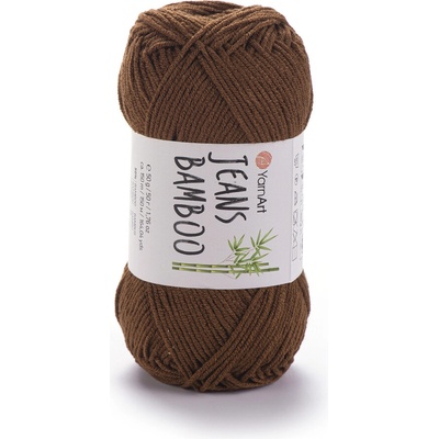 Yarn Art Jeans Bamboo 133 hnědá