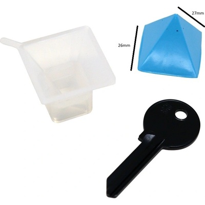 PourArt Silikonová forma Pyramida JSx403-32 27x30x30mm