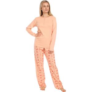 Gina Дамска пижама Gina оранжева Gina | Oranzhev | ЖЕНИ | XL