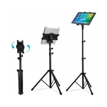 Coreparts Tripod Stand for Tablets Compatible with Tablets from 9, 4 up to 14, 5, Multi-Direction Head - Height: 55cm-150cm