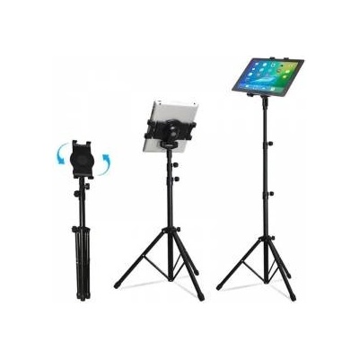 Coreparts Tripod Stand for Tablets Compatible with Tablets from 9, 4 up to 14, 5, Multi-Direction Head - Height: 55cm-150cm