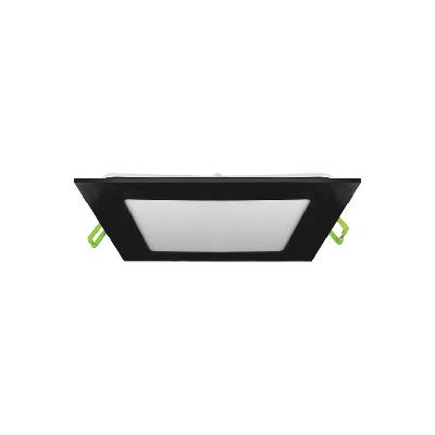 LED ПАНЕЛ VIVALUX КВАДРАТ ЗА ВГРАЖ. GRID 12W IP20 850Lm 4000K ЧЕРЕН (VIV004738)