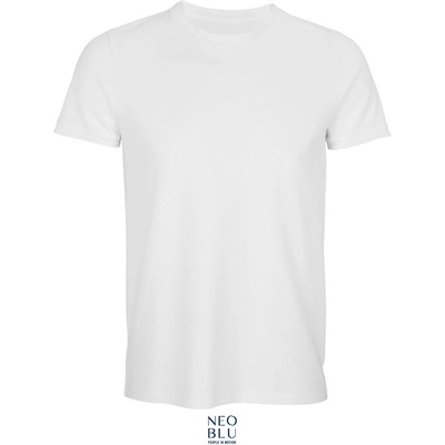 Neoblu tričko Loris piqué krátký rukáv unisex bílé optické