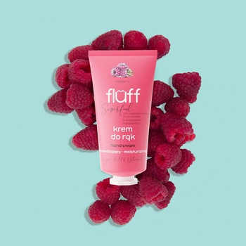 Fluff Антибактериален и хидратиращ крем за ръце с аромат на малина FLUFF Moisturizing Hand Cream (713060)