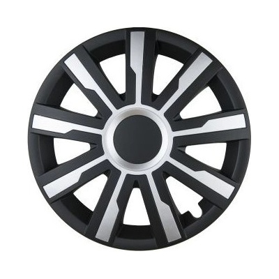 Leoplast Тасове за джанти Luxor черно / сребро - 14