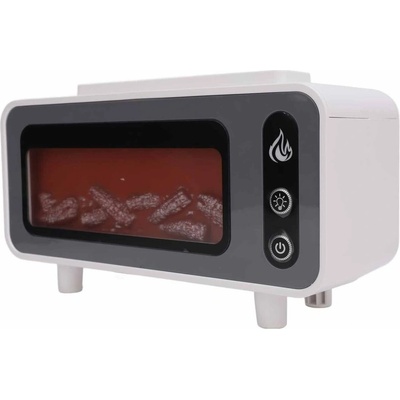 Fireplace aróma difuzer LA 0646 white 200 ml