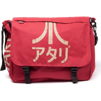 Atari Dark Red With Japanese Logo taška messenger