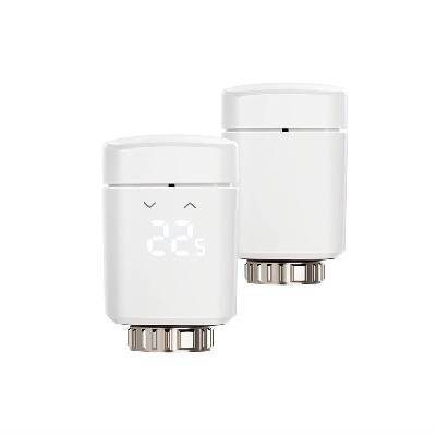 Eve Thermo (2017) 2pack - комплект 2 броя безжичен сензор за управление на домашната темепература за Phone, iPad и iPod Touch