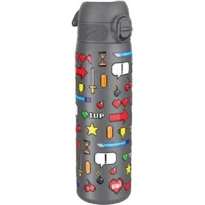 ION8 Бутилка за вода Ion8 Print, метална, 600ml, ГЕЙМЪР2 (32035-А-ГЕЙМЪР2)