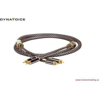 Dynavox Black Line Stereo-Cinchkabel 1, 5m - Висок клас сигнален RCA кабел (063835)
